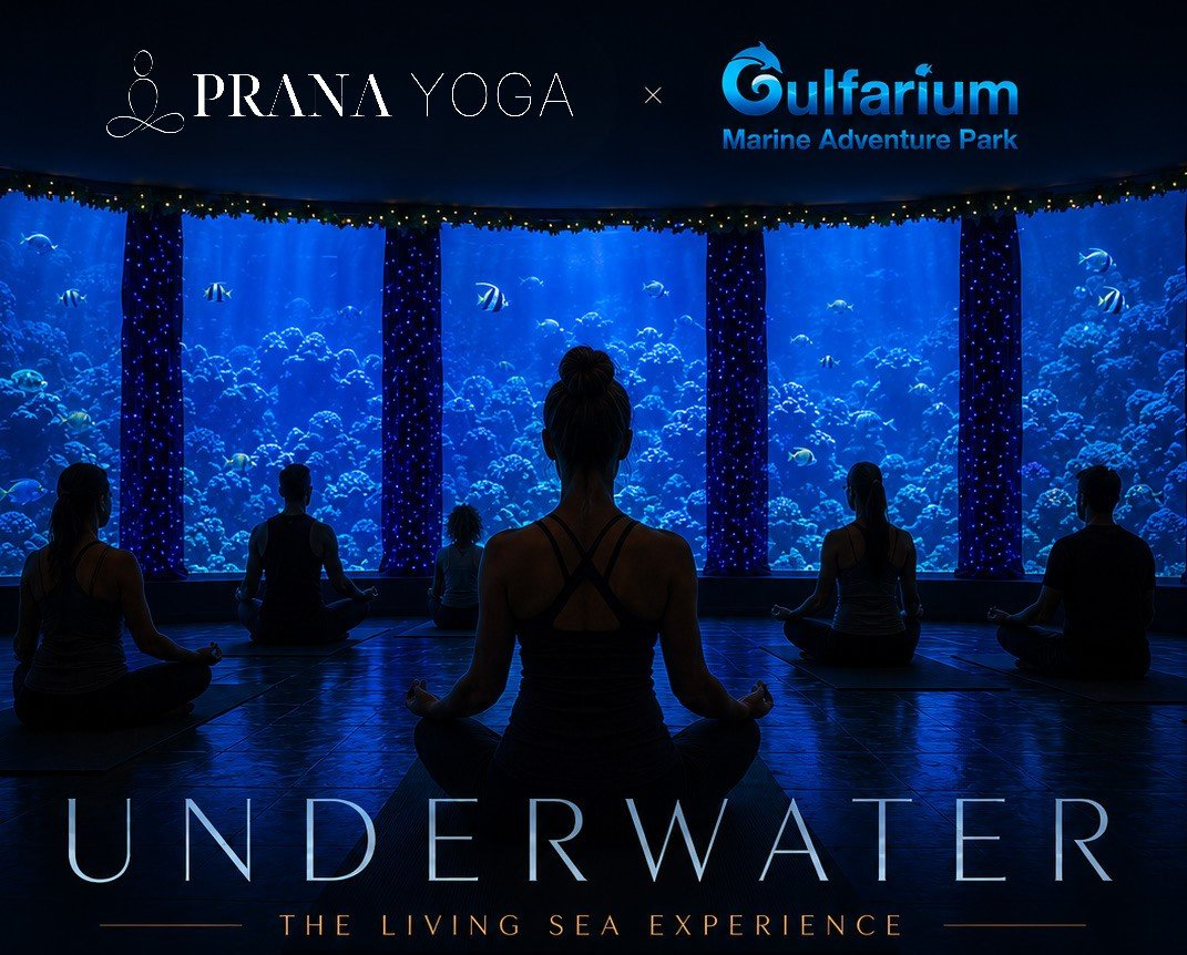 UNDERWATER: The Living Sea Experience Yoga at the Gulfarium Event